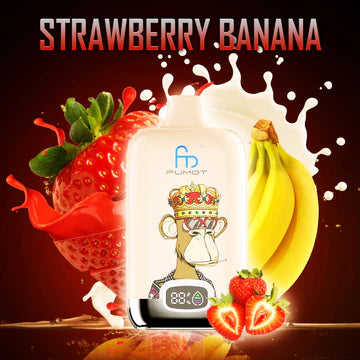 Fumot Digital Box Strawberry Banana (12000 Puffs)