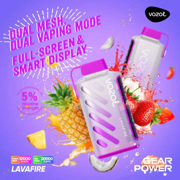 Vozol Gear Power Lavafire (20000 Puffs)
