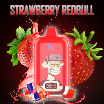 Fumot Digital Box Strawberry Red Bull (12000 Puffs)
