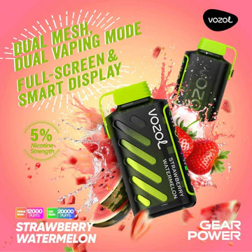 Vozol Gear Power Strawberry Watermelon (20000 Puffs)