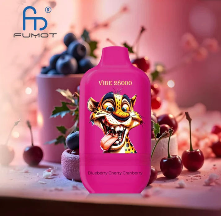 Fumot Vibe Blueberry Cherry Cranberry (28000 Puffs)