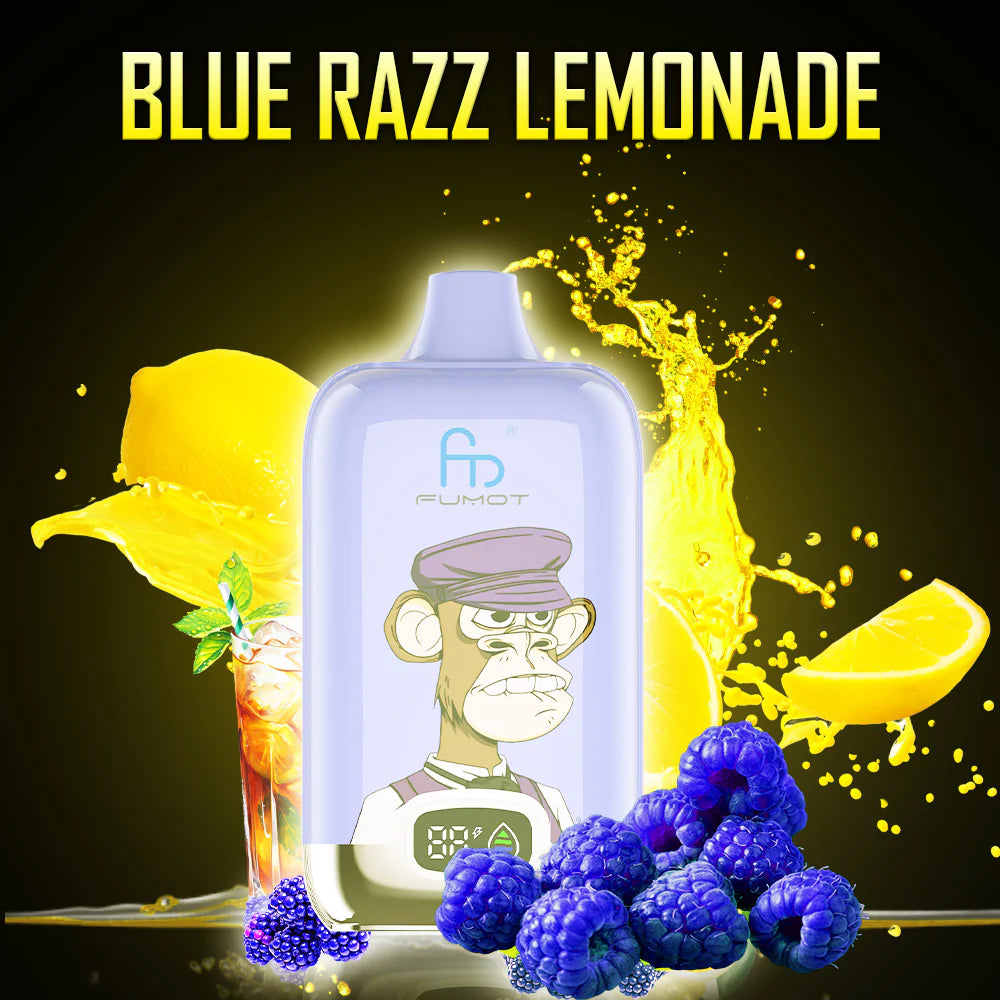 Fumot Digital Box Blue Razz Lemonade (12000 Puffs)